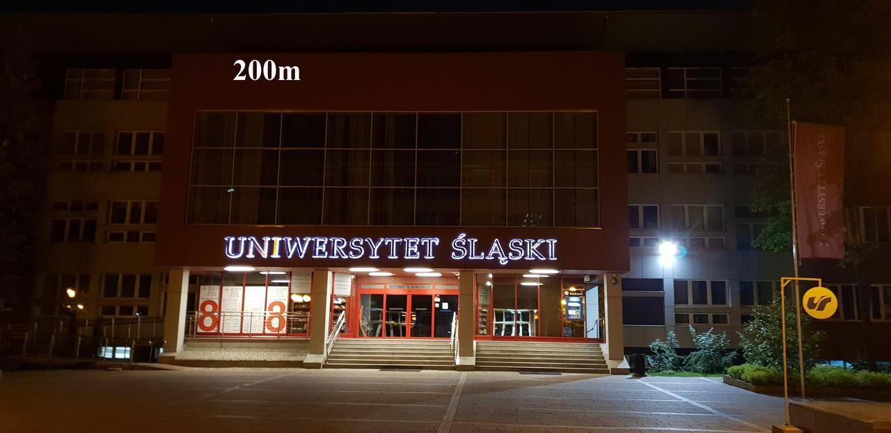 Kfip Apart Spodek 300M Three Appartement Katowice Buitenkant foto